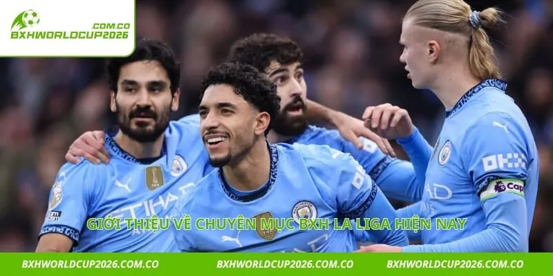 Giới thiệu về chuyên mục BXH la liga hiện nay